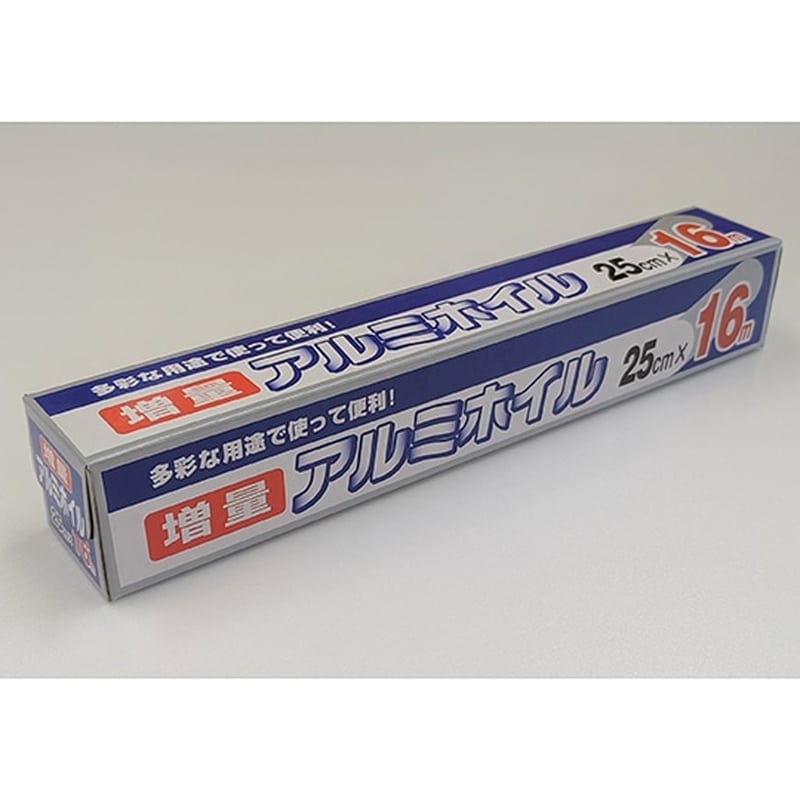 ワタナベ工業 アルミホイル　25cm×16m　60本入　AF-25-16B 1ケース（ご注文単位1ケース）【直送品】