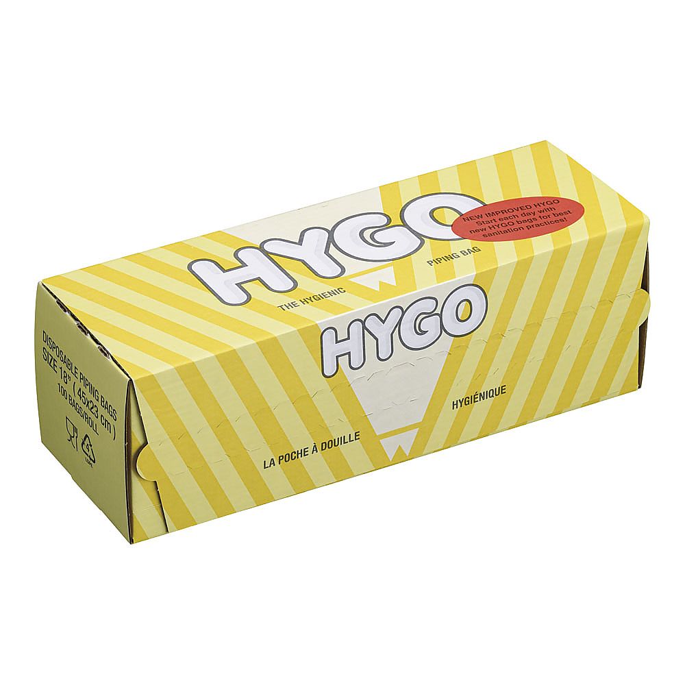 HYGO HYGO 使い捨てロールタイプ絞り袋 M(100枚ロール巻) 1個(ご注文単位1個)【直送品】