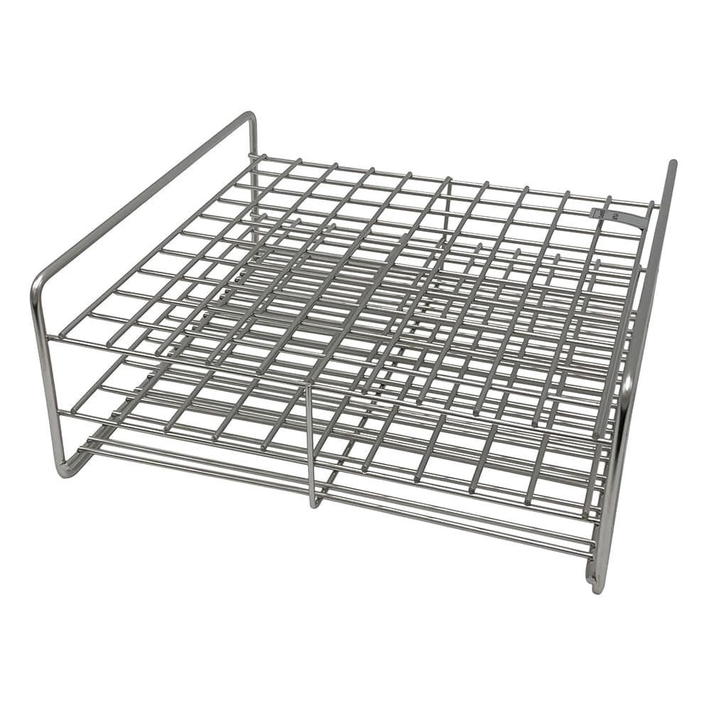 サンポー ステンレス試験管立 配列:10×10 サイズ:□17mm 15‐100L 1台(ご注文単位1台)【直送品】