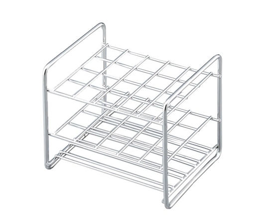 サンポー ステンレス試験管立 配列:4×5 サイズ:□42mm 40‐20 1台(ご注文単位1台)【直送品】