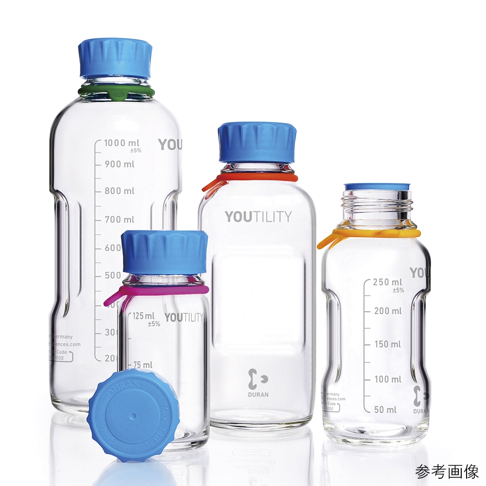 DWK Life Sciences ねじ口びん(デュランR) 250mL 017310-250A 1本(ご注文単位1本)【直送品】