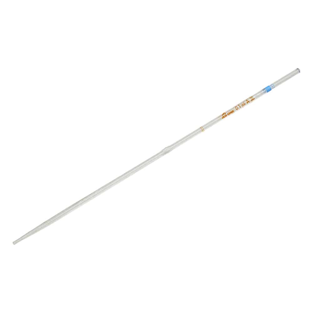 アズワン ホールピペット 0.1mL 1本(ご注文単位1本)【直送品】