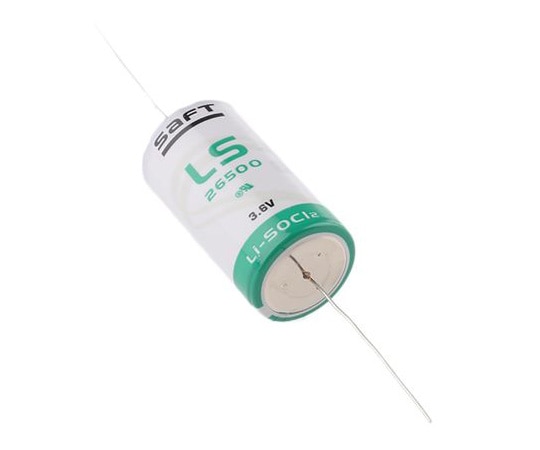 Saft 単2形電池 リチウム塩化チオニルバッテリ 公称電圧 3.6V LS26500CNA 1個(ご注文単位1個)【直送品】