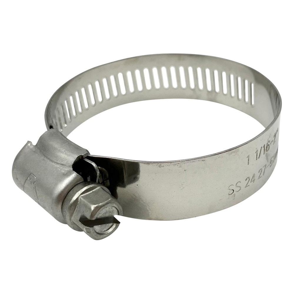 アズワン ステンレスホースバンド 幅14mm φ51-27mm SS-24 1個(ご注文単位1個)【直送品】