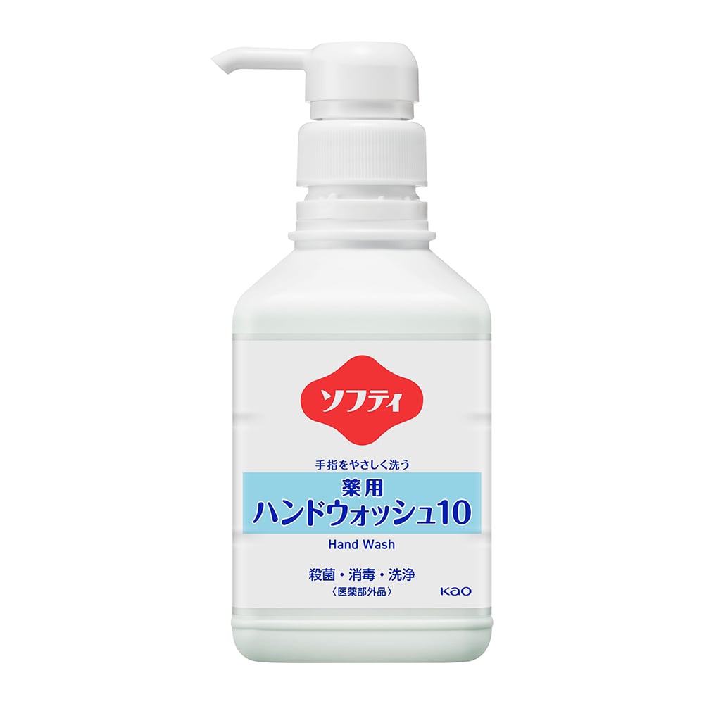 花王 ソフティ 薬用ハンドウォッシュ10 400mL 業務用 1本(ご注文単位1本)【直送品】