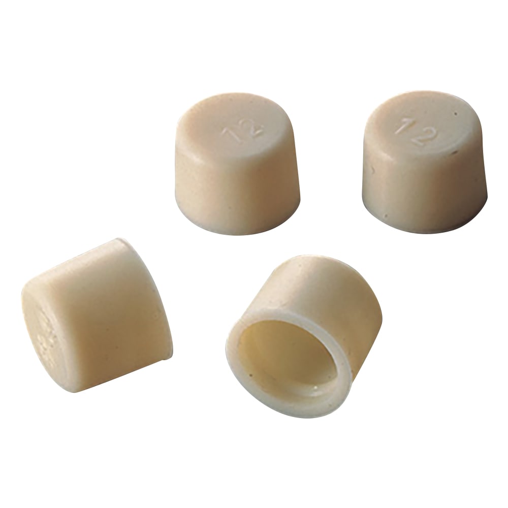アズワン Mキャップ(シリコン製) 10個入 M-12A 1箱(ご注文単位1箱)【直送品】