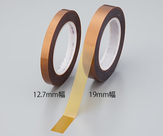日東電工 両面カプトン(R)電気絶縁用テープ 難燃性 0.114mm×12.7mm×33m P-223 1巻(ご注文単位1巻)【直送品】