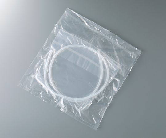 アズワン シリコンチューブ（クリーンパック）　内径φ4×外径φ8mm　 1本（ご注文単位1本）【直送品】