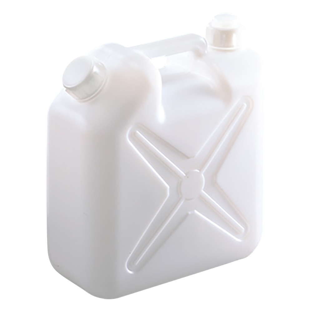 アズワン ポリタンク 10L廃液缶 ふたつ口 10L-BL 2口 1個(ご注文単位1個)【直送品】