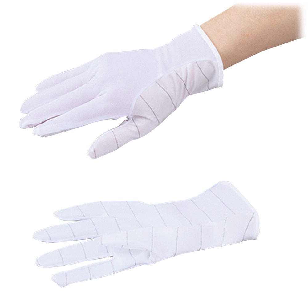 アズピュア（アズワン） アズピュア防塵ESD手袋（ショートタイプ） S 1袋（10双入）　 1袋（ご注文単位1袋）【直送品】