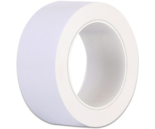 セーフラン安全用品 厚手PVCラインテープ 幅50mm×22m 厚0.2mm はく離紙なし 樹脂芯 白 J2352-W 1巻(ご注文単位1巻)【直送品】