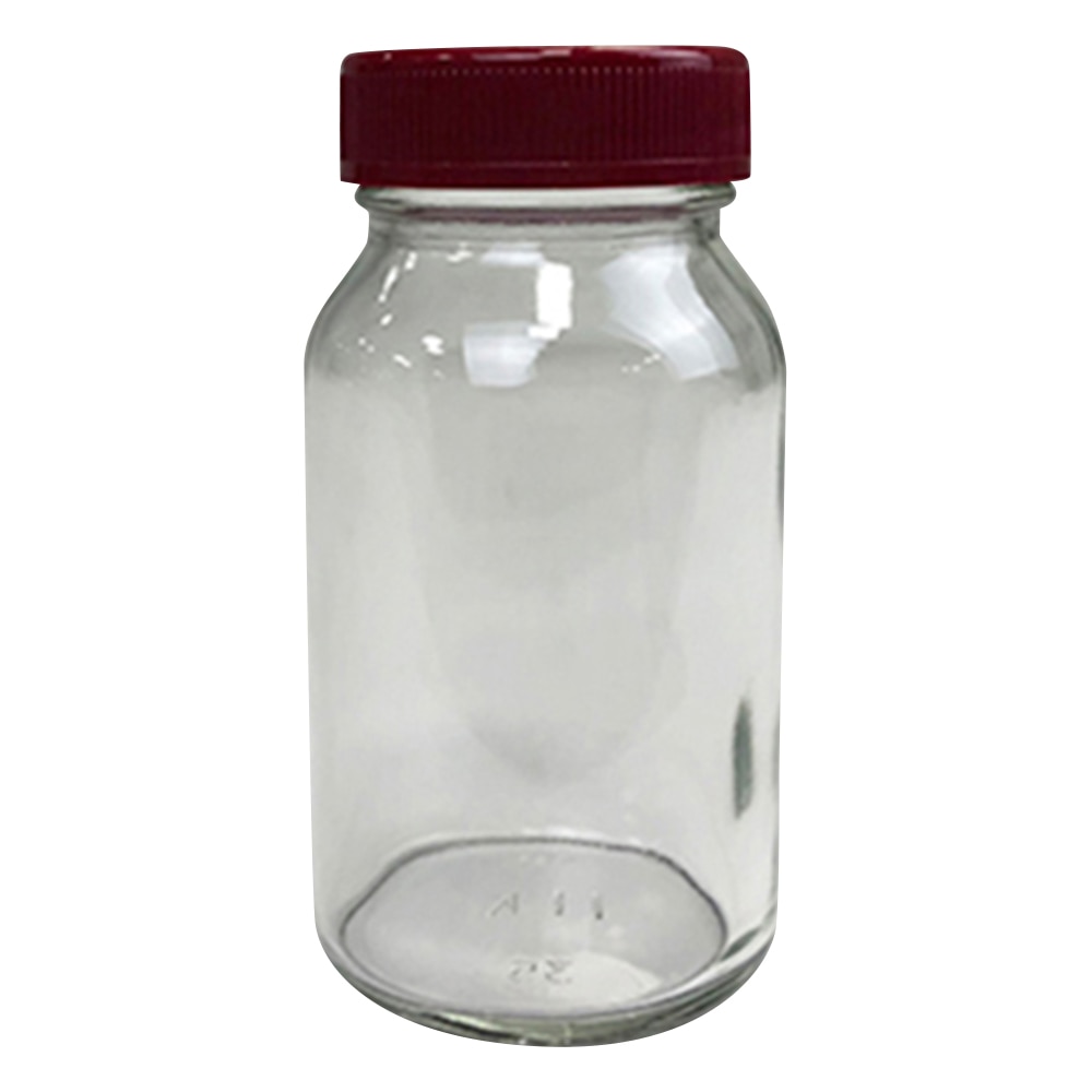 アズワン 規格瓶(広口) 透明 134mL No.11 1本(ご注文単位1本)【直送品】