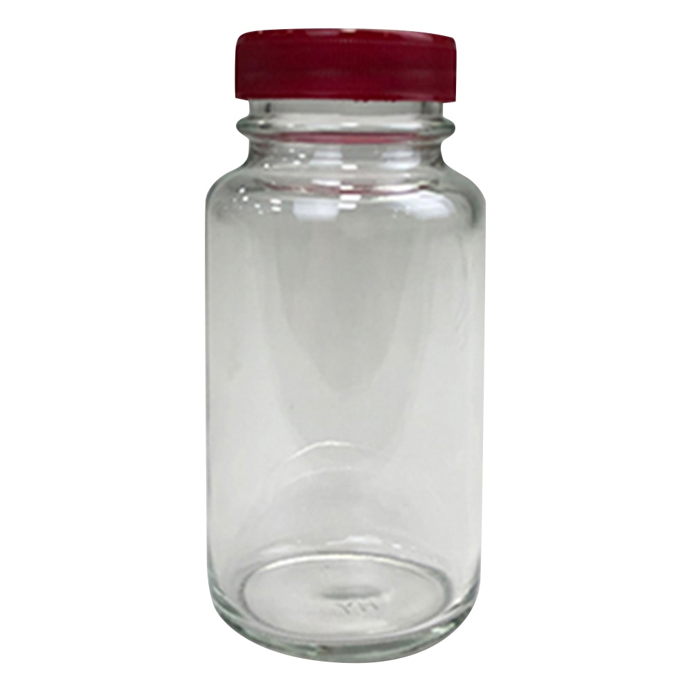 アズワン 規格瓶(広口) 透明 260mL No.14 1本(ご注文単位1本)【直送品】