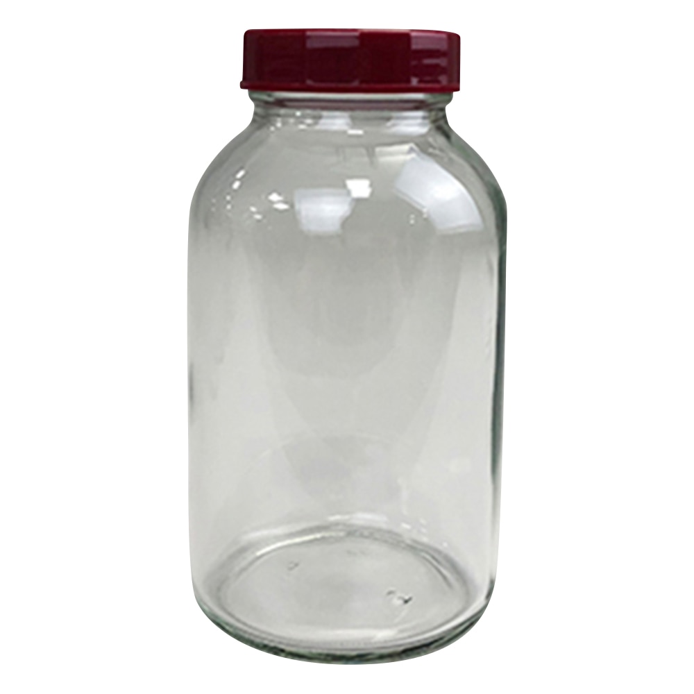 アズワン 規格瓶(広口) 透明 570mL No.50 1本(ご注文単位1本)【直送品】