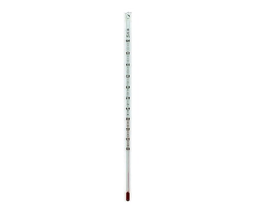 日本計量器工業 赤液棒状温度計　0～50℃　150mm　JC-2096 1本（ご注文単位1本）【直送品】