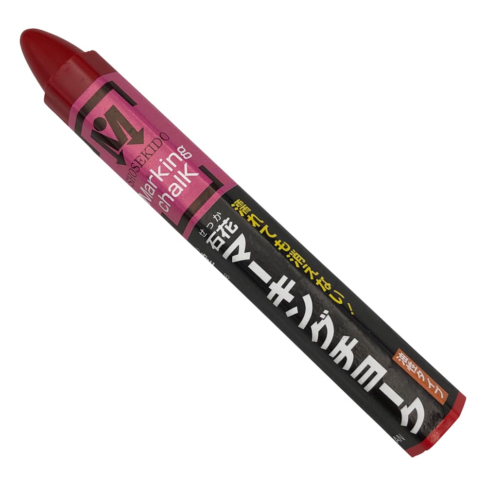 祥碩堂 石花マーキングチョーク 赤 1本入 S15426 1本(ご注文単位1本)【直送品】