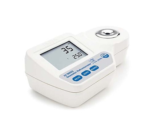 ハンナ インスツルメンツ デジタル塩分計(海水用) HI96822 1セット(ご注文単位1セット)【直送品】
