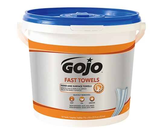 GOJO ハンドクリーナータオル(バケットタイプ) 1個(130枚入) 6298-04 1個(ご注文単位1個)【直送品】