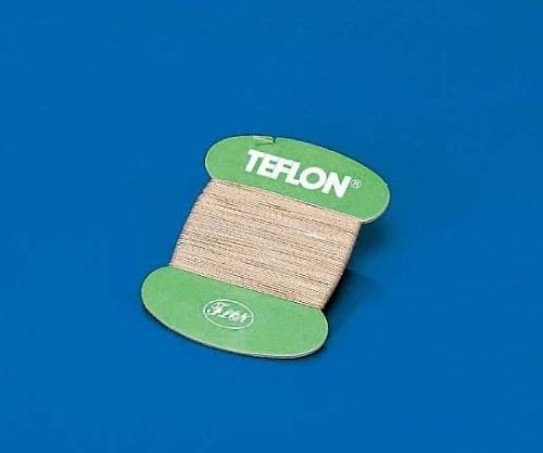 フロン工業 PTFEフロログラス糸 TG-06号 0.6φ*20m F-7003-001 1巻(ご注文単位1巻)【直送品】