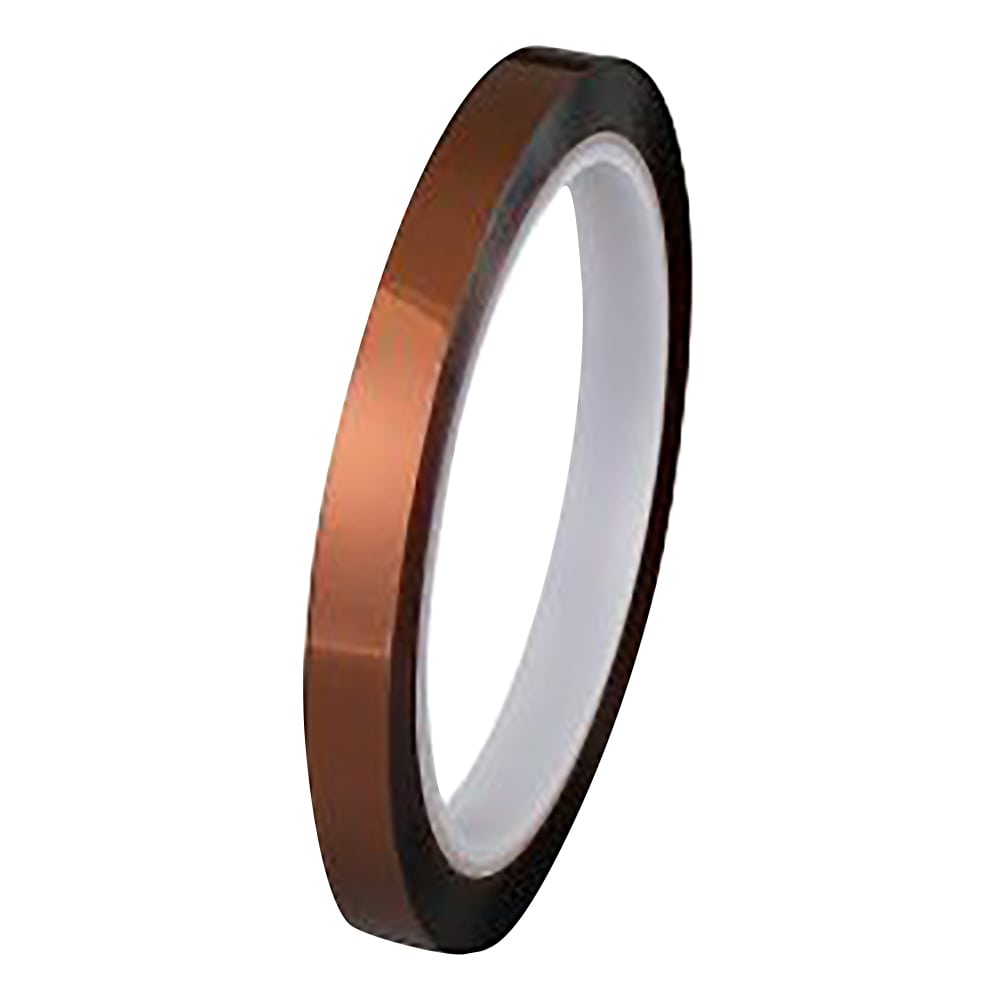 アズワン ポリイミドテープ(80μmタイプ) 10mm×33m IT9000-80-100 1巻(ご注文単位1巻)【直送品】