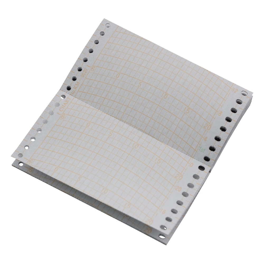 鷺宮製作所 記録用紙血液保冷庫専用 BKM-0620X 1箱(12冊入) BKM-0620X(記録用紙) 1箱(ご注文単位1箱)【直送品】
