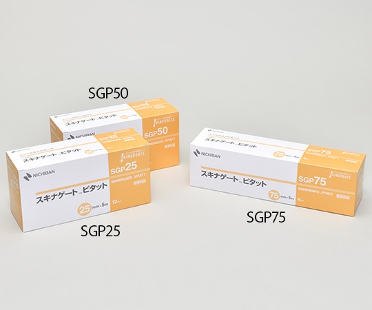 ニチバン スキナゲートピタット 50mm×5m 6巻入 SGP50 1箱(ご注文単位1箱)【直送品】
