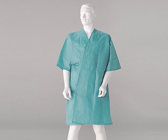 日昭産業 検診着 フリー 105cm 51566 1袋(ご注文単位1袋)【直送品】