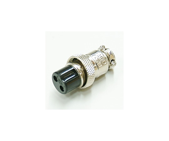 APEX マイクコネクター 2ピン メス 6.2Φ線 PLT-162-P-R 1個(ご注文単位1個)【直送品】