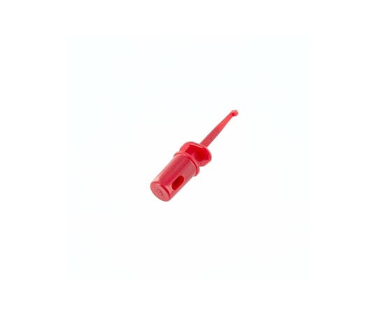 ミヤマ電器 ICテストクリップ 赤 0.3A MJ033-R 1個(ご注文単位1個)【直送品】