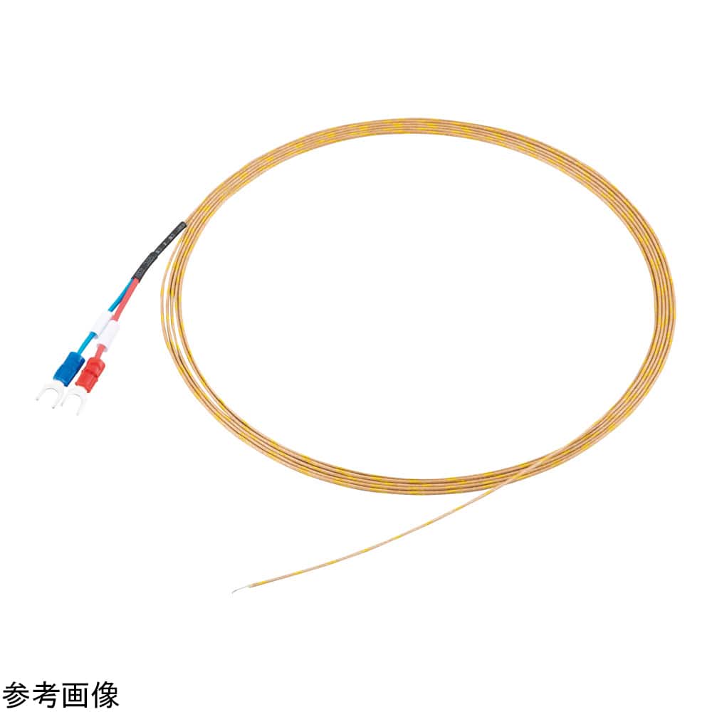アズワン 被覆K熱電対 ガラス被覆 φ0.25mm 3m　DS-2000-0253-M4Y 1個（ご注文単位1個）【直送品】
