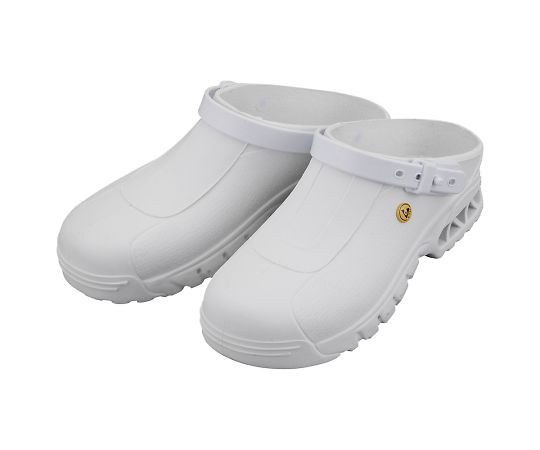 アズワン ESDサンダル(オートクレーブ可能) 23.5~24.0cm 37/38 1足(ご注文単位1足)【直送品】