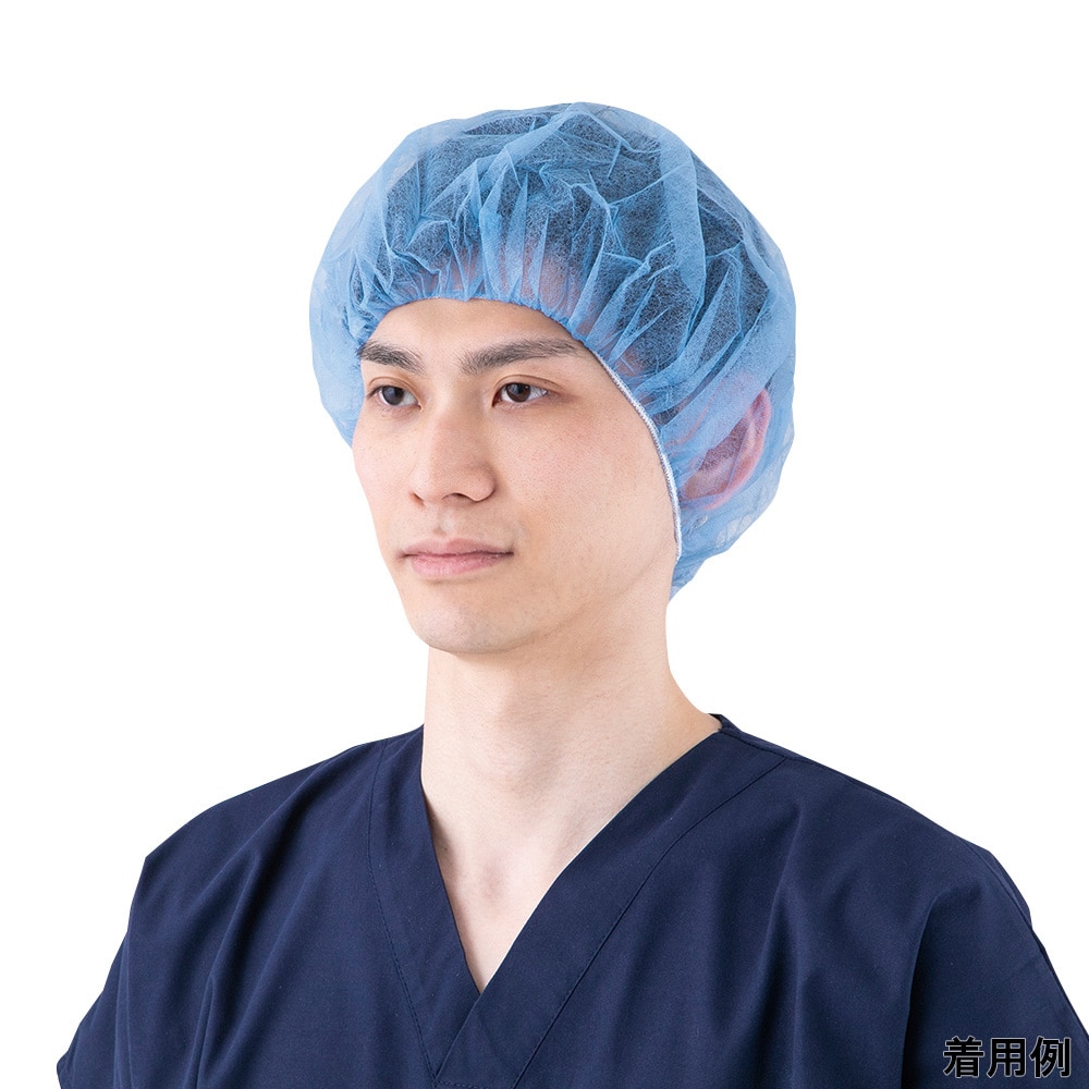 ナビス(アズワン) ヘアーキャップ 100枚入 HCD 1箱(ご注文単位1箱)【直送品】