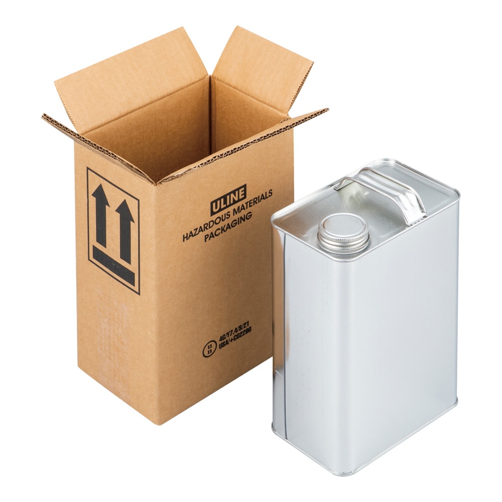 ULINE UN段ボール・角缶輸送キット 4G/Y7.4/S規格 S-22151 1セット(ご注文単位1セット)【直送品】