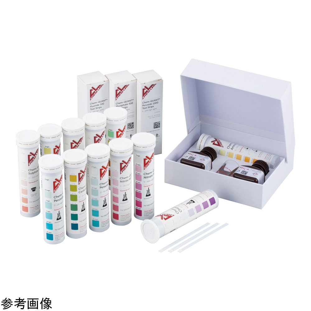 アズワン CHEM-QUANT試験紙（測定項目：サルファイト）100枚入　CL09.0316.0100 1本（ご注文単位1本）【直送品】
