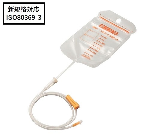 アズワン ネオフィード栄養セット オレンジ(600mL)クリアフィードEバック 1箱(20本入) 25044 1箱(ご注文単位1箱)【直送品】