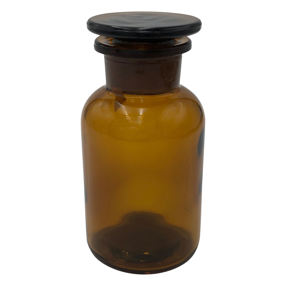 アズワン 広口試薬瓶 茶 250mL632414204250 1個 (ご注文単位1個) 【直送品】