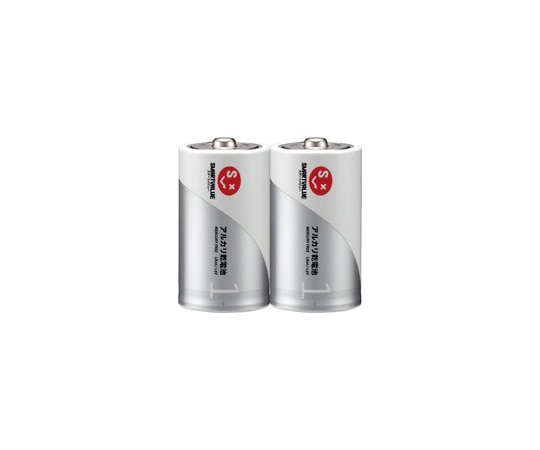 スマートバリュー アルカリ乾電池 単1 10本N121J-2P-5 1箱 (ご注文単位1箱) 【直送品】
