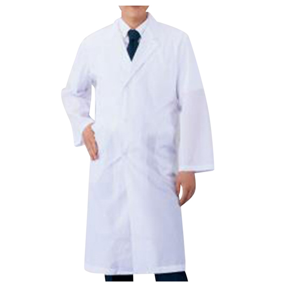 アズワン 実習白衣 シングル 男性用 LLJH-MS 1着 (ご注文単位1着) 【直送品】