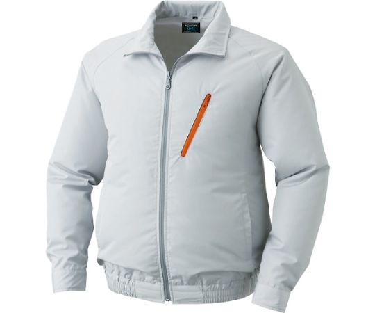 空調服 ポリエステル製 ウェアのみ シルバー 3LKU90510C06S5 1着 (ご注文単位1着) 【直送品】
