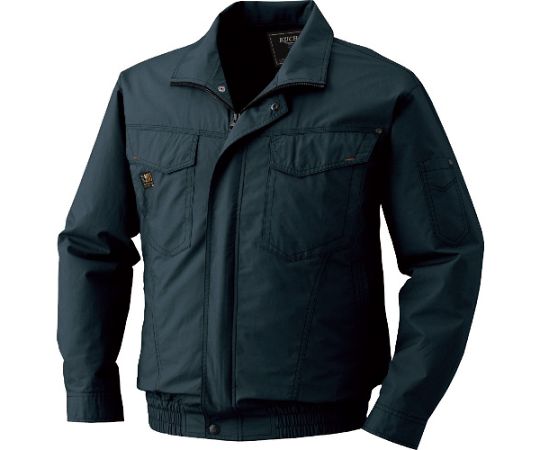空調服 綿薄手タチエリウェアのみ チャコール 5LKU91400C69S7 1着 (ご注文単位1着) 【直送品】