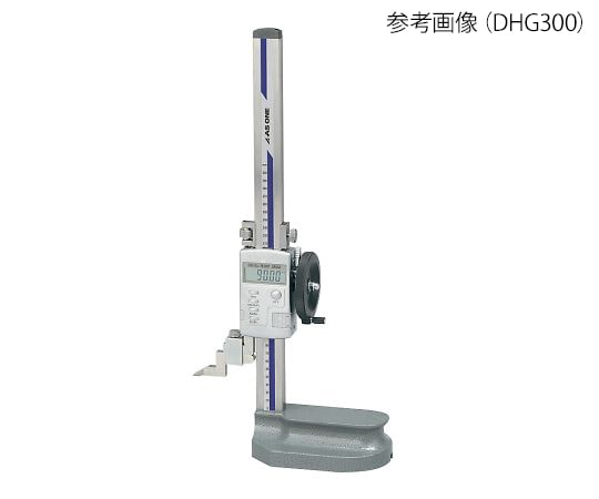 アズワン ハンドル付きデジタルハイトゲージ (測定範囲0~600mm) DHG600 1個 (ご注文単位1個) 【直送品】