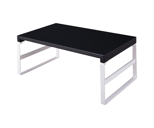 LIHITLAB 机上台<幅390mm・ハイタイプ> 24黒A7331-24 1個 (ご注文単位1個) 【直送品】