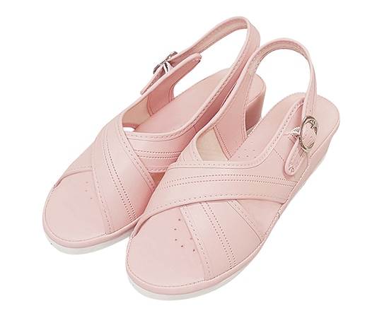 ファーストレイト クロスサンダル ピンク LLFR-407 1足 (ご注文単位1足) 【直送品】