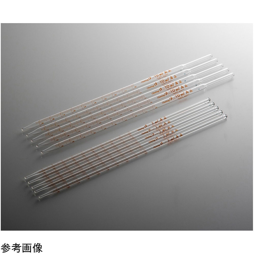 クライミング グリーン先端メスピペット 3mLCL2058-07-10 1個 (ご注文単位1個) 【直送品】