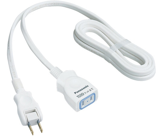 パナソニック 延長コードX 2m ホワイトWHA4912WP 1個 (ご注文単位1個) 【直送品】