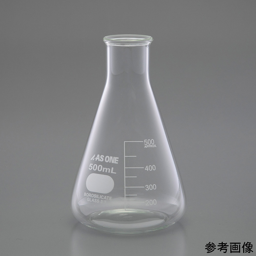 アズワン 三角フラスコ 1000mL 1個 (ご注文単位1個) 【直送品】