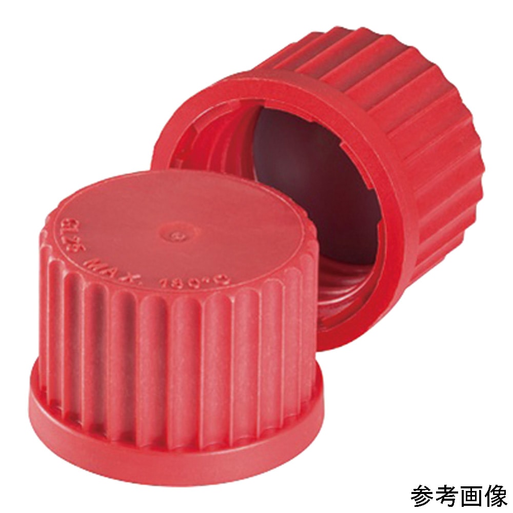 アズワン ネジ口ガラス管 交換用キャップ GL14292400806 1個 (ご注文単位1個) 【直送品】