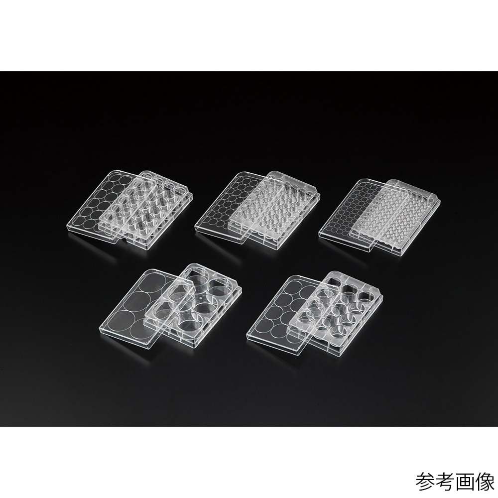 アズワン ビオラモ細胞培養プレートα 12ウェル 1箱 (50包入) VTCa-P12 1箱 (ご注文単位1箱) 【直送品】