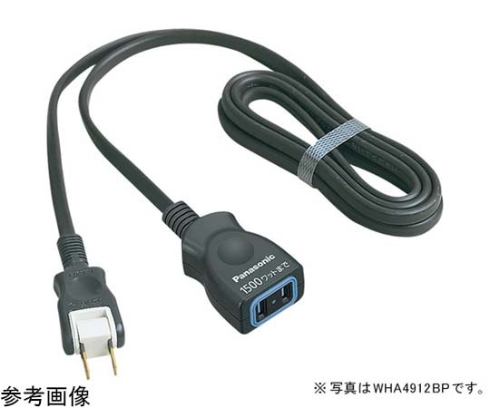 パナソニック 延長コードX 5m ブラックWHA4915BP 1個 (ご注文単位1個) 【直送品】