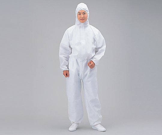 アズワン アズセーフSMSつなぎ服 滅菌済M 1枚 (ご注文単位1枚) 【直送品】